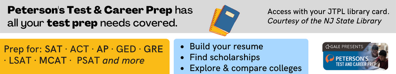 Peterson's Test & Career Prep. Prep for tests. Build your resume. Find scholarships. Explore & compare colleges.